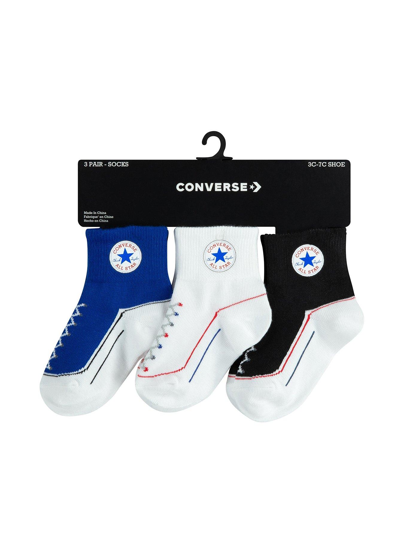 2022 Top-Selling | Converse Younger Infant 61% Up Toddler 3pk Quarter Chuck Sales